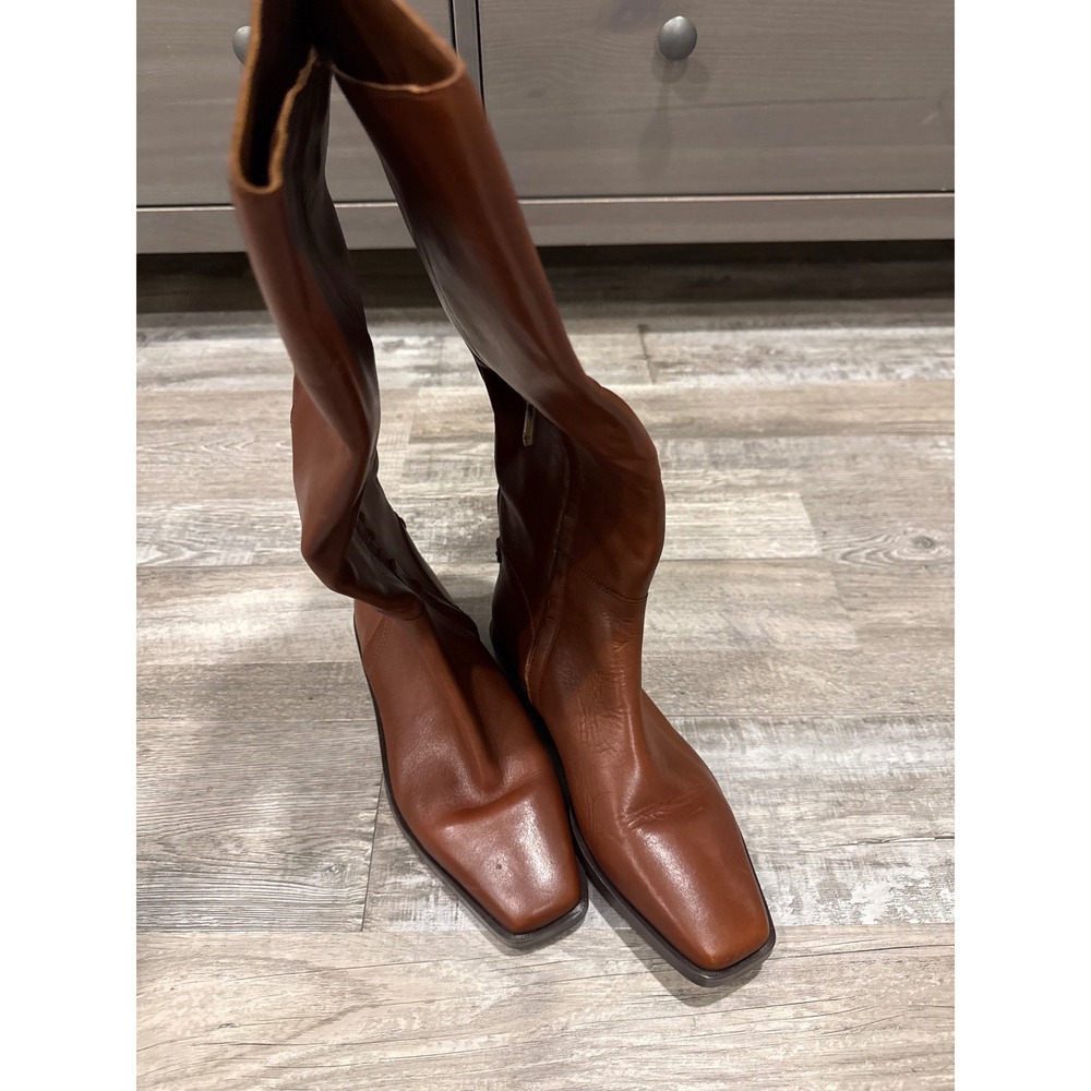 Sam Edelman Cesar Wide Calf
Riding Boot Brown Square Toe Size 7 New - Picture 6 of 9